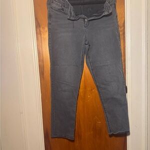 American Eagle Outfitters Charcoal Ankle Jeans